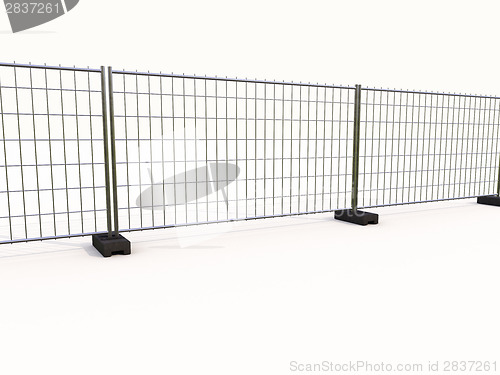 Image of Wire mesh fence