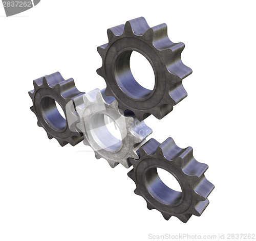 Image of Metal cogwheels