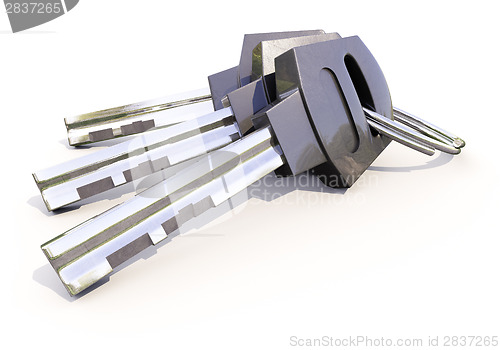 Image of Bunch of house keys