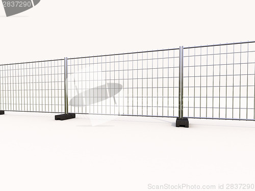 Image of Wire mesh fence