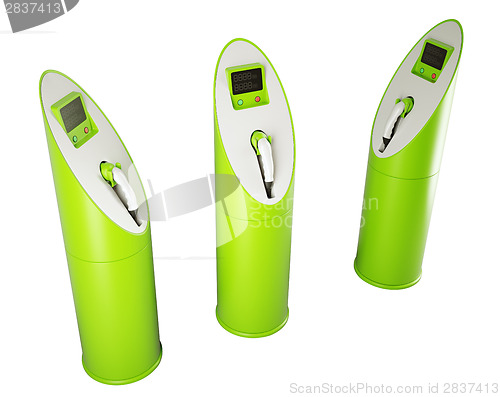 Image of Charging stations for electric cars