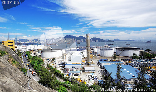 Image of Oil tank station