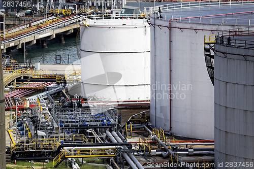 Image of Oil tank station