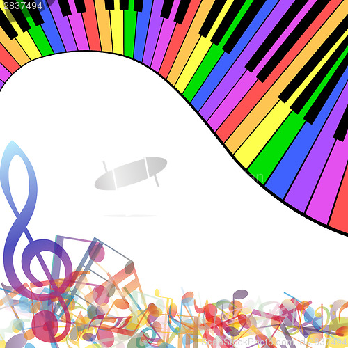 Image of Multicolor musical