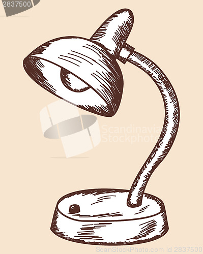 Image of Table lamp sketch