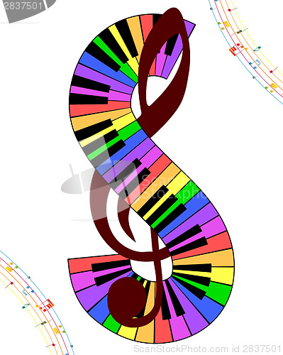 Image of Multicolor musical