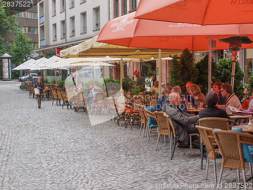 Image of Tourists in Leipzig Germany