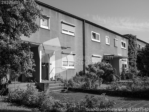 Image of Black and white Siedlung Roemerstadt