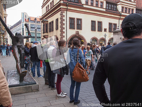 Image of Tourists in Leipzig Germany