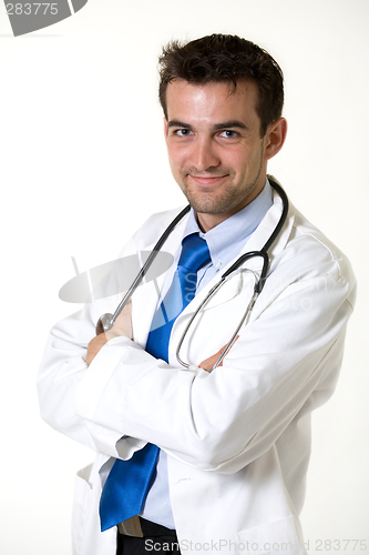 Image of Young man doctor