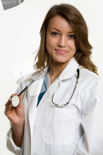 Image of Young woman doctor