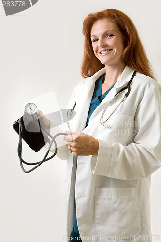 Image of Attractive woman doctor