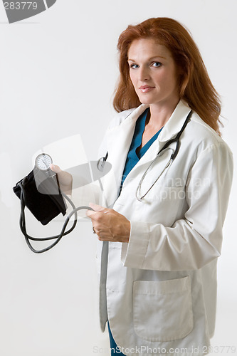 Image of Attractive woman doctor