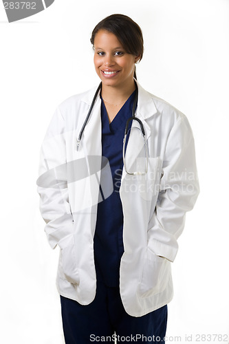 Image of Young woman doctor