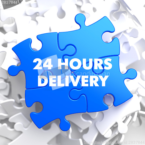 Image of Blue Puzzle - 24 hours Delivery.
