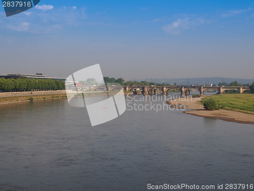 Image of Elbe river in Dresden