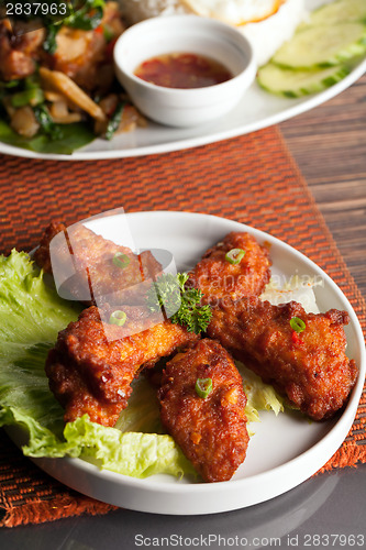 Image of Spicy Thai Chicken Wings