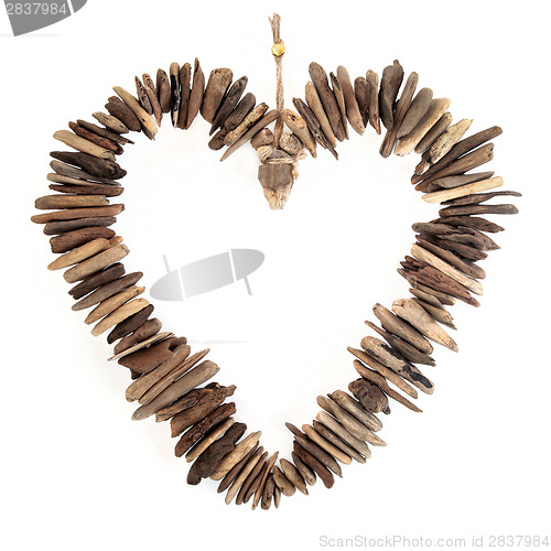 Image of Driftwood Love Heart