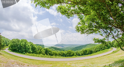 Image of scenics along blue ridge parkway in west virginia