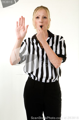 Image of Woman referee