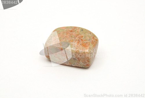 Image of Detailed and colorful image of unakite mineral