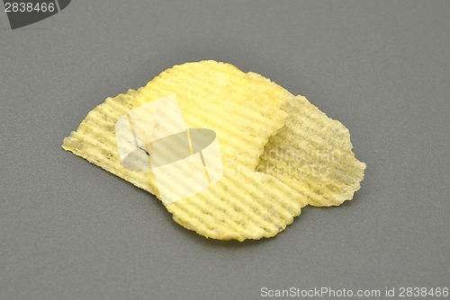 Image of Detailed but simple image of potato chips