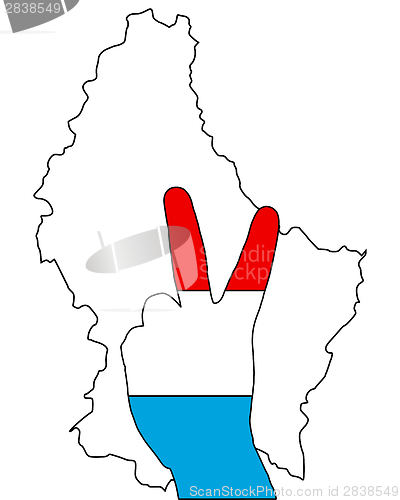 Image of Luxembourg hand signal