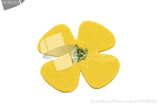 Image of Parsley and felt decoration