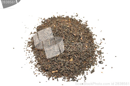 Image of Detailed but simple image of black tea mix