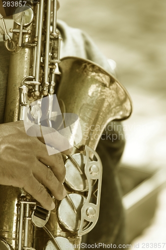 Image of Saxophone player