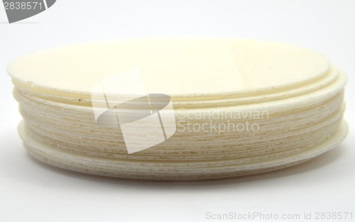 Image of Wafer on white