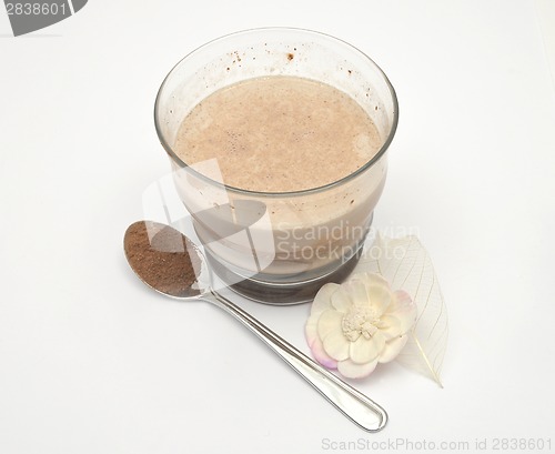 Image of Hot chocolate on white