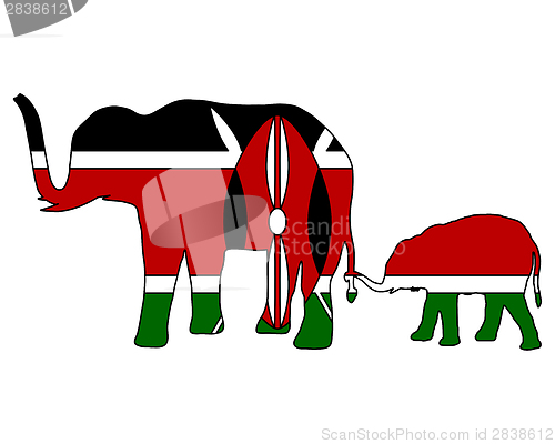 Image of Kenya elephants