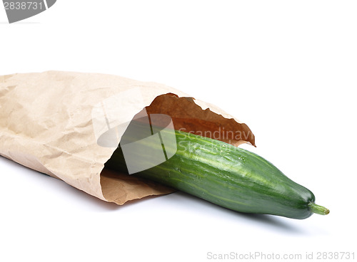 Image of Cucumber in paper bag