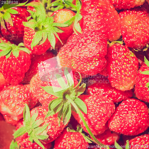 Image of Retro look Strawberries