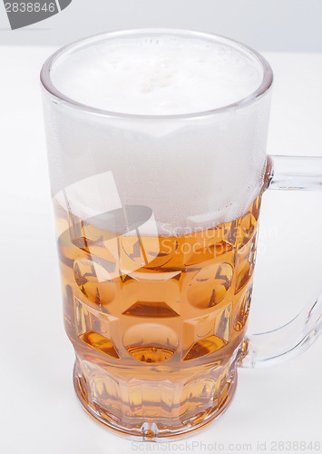 Image of Lager beer glass