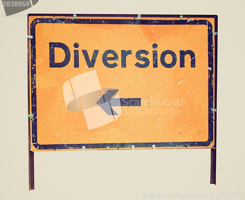 Image of Retro look A sign