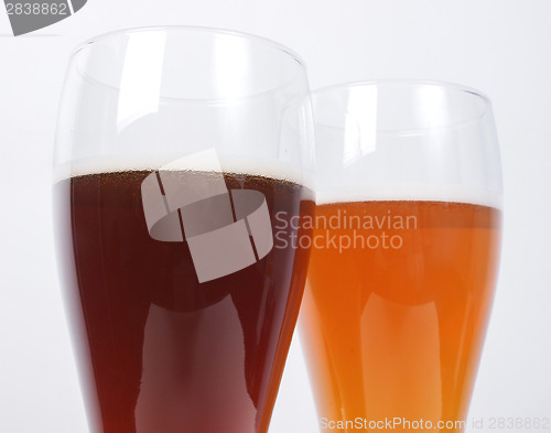 Image of Two glasses of German beer