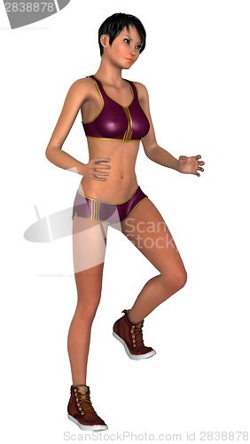 Image of Young Sportswoman