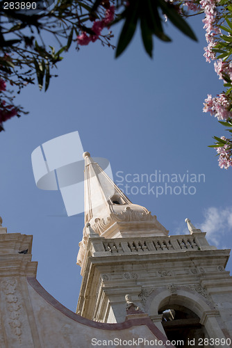 Image of old church taormina italy