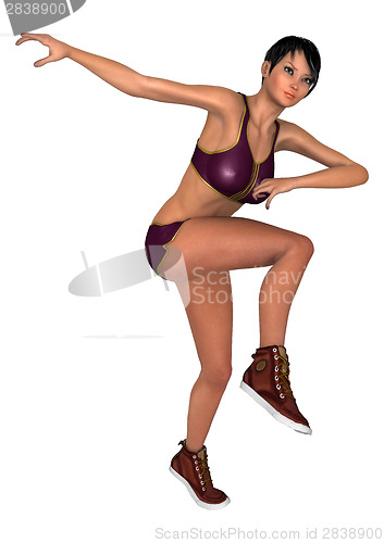 Image of Young Sportswoman