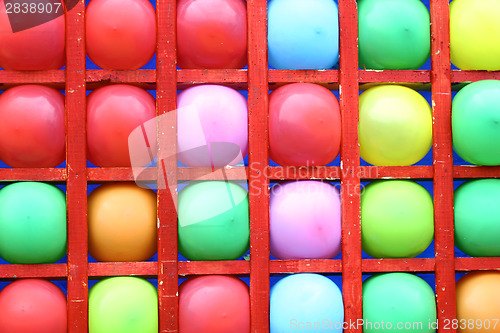 Image of Background of motley balloons