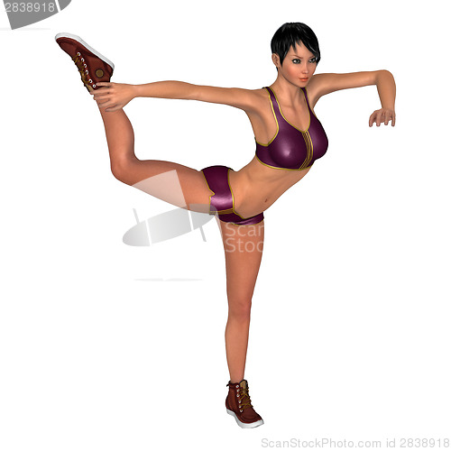 Image of Young Sportswoman
