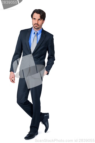 Image of Confident relaxed business executive