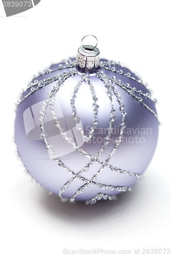 Image of Glittery Christmas ornament ball