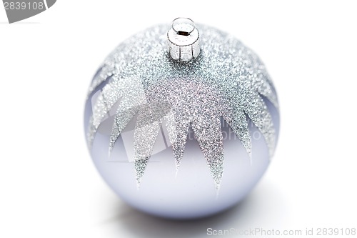 Image of Glittery Christmas ornament ball
