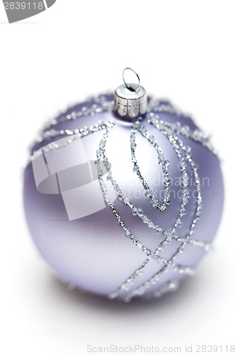 Image of Glittery Christmas ornament ball