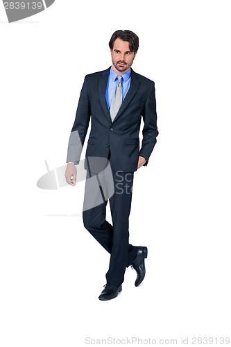 Image of Confident relaxed business executive