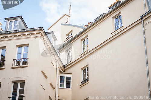 Image of Exterior of a historical townhouse in Paris