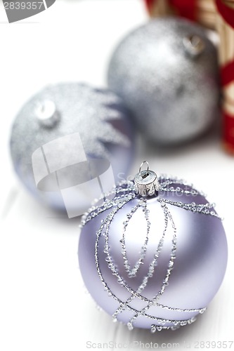 Image of Glittery Christmas ornament ball